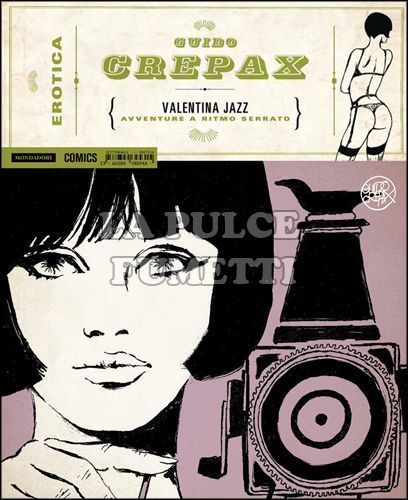 EROTICA # 23 - GUIDO CREPAX - VALENTINA JAZZ: AVVENTURE A RITMO SERRATO